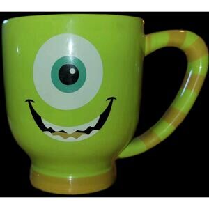 Disney Parks Pixar Monsters Inc. Mike Wazowski Ceramic Coffee Mug 20 Oz